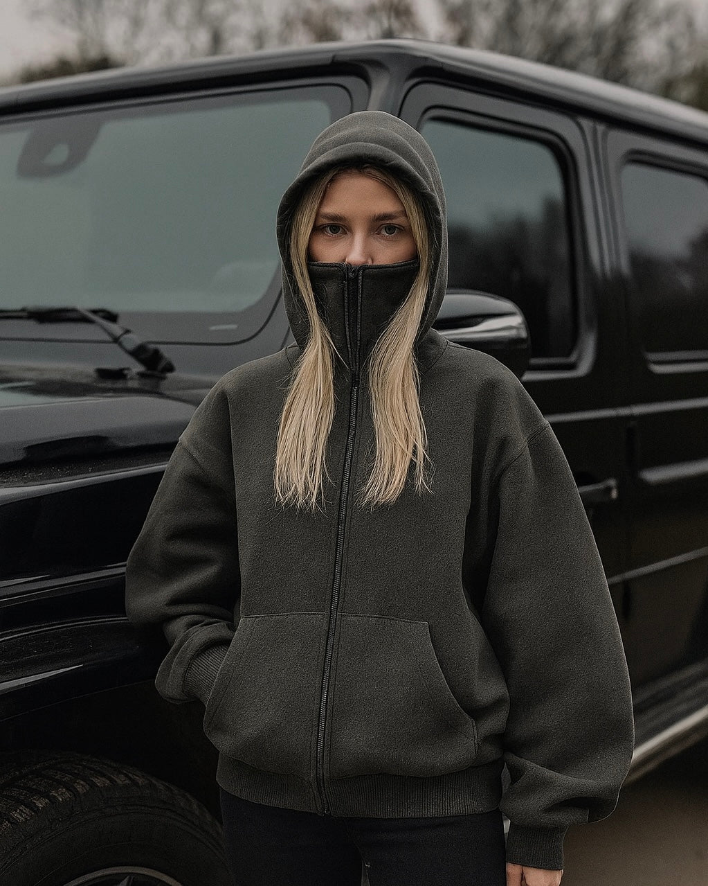 HDDN. | Zipped Hoodie